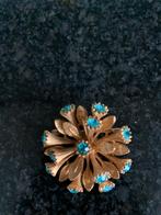 Broche avec pierre couleur turquoise, Bijoux, Sacs & Beauté, Broches, Comme neuf