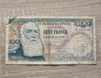100 frank biljet Belgisch Congo. 01.10.56, Postzegels en Munten, Ophalen of Verzenden, Overige landen, Los biljet