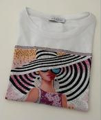 LuckyLu t shirt, Kleding | Dames, Maat 38/40 (M), Wit, Ophalen of Verzenden, Zo goed als nieuw