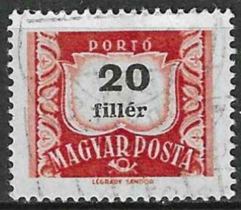 Hongarije 1958/1969 - Yvert 223ATX - Taxzegel (ST), Postzegels en Munten, Postzegels | Europa | Hongarije, Gestempeld, Verzenden