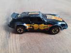 Vintage Hot Wheels 1974 Porsche-911 Black - Hong Kong, Ophalen of Verzenden, Gebruikt, Auto