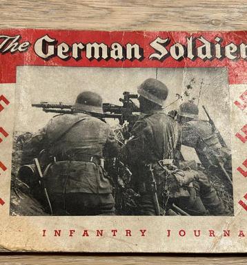 US WW2 training boekje The German Soldier, origineel  beschikbaar voor biedingen