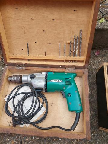 Perceuse Metabo, Enlèvement, Comme neuf, Perceuse