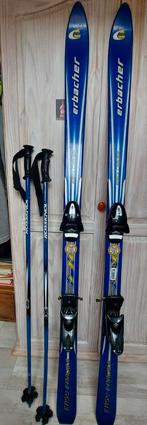 Ski alpin erbacher 160cm, Ski, Enlèvement, Utilisé, Bâtons