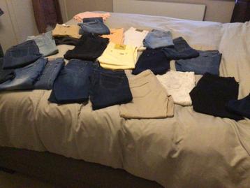 Groot pakket jeansbroeken, Enlèvement ou Envoi, Porté, Taille 36 (S)
