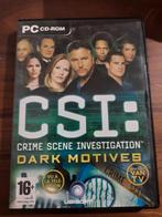 PC CD-ROM CSI Dark Motives, Ophalen of Verzenden, Gebruikt