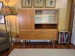 buffet en bois vintage/vitrine/meuble de bar, Antiquités & Art, Enlèvement ou Envoi