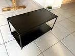 Table basse noire, Huis en Inrichting, Tafels | Sidetables, Ophalen, Gebruikt, Rechthoekig