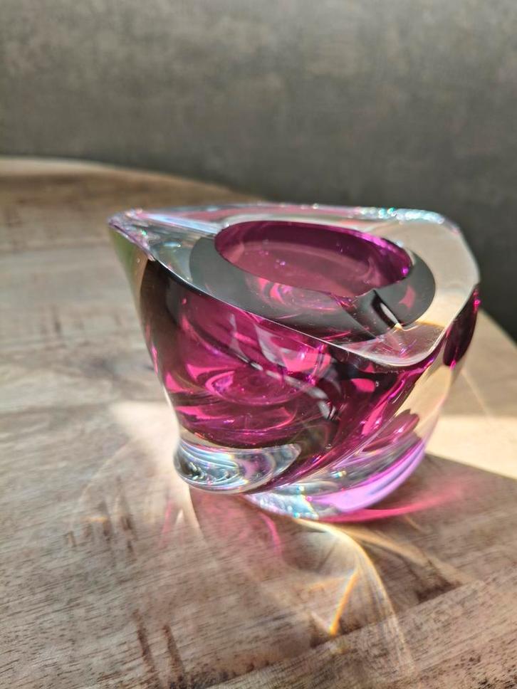 Val Saint-Lambert kristallen asbak, Antiek en Kunst, Antiek | Glaswerk en Kristal, Ophalen of Verzenden
