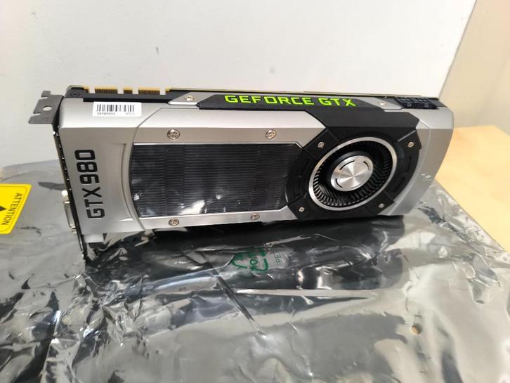 Nvidia GTX 980 Founders Edition – Grafische kaart, Computers en Software, Videokaarten, Zo goed als nieuw, Nvidia, PCI-Express 3.0