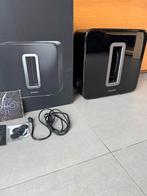 Sonos Sub . Zwart . Perfecte staat . Originele verpakking., Audio, Tv en Foto, Luidsprekerboxen, Ophalen of Verzenden, Zo goed als nieuw