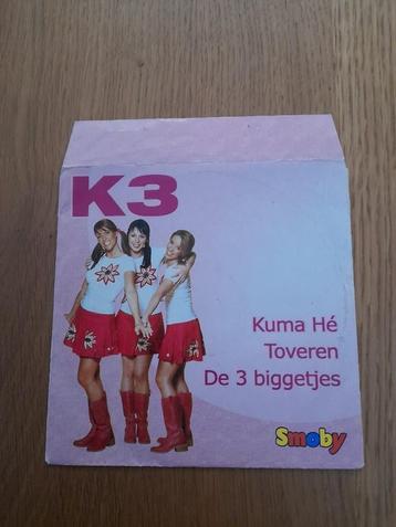 Hoesje Cd single K3, Enlèvement ou Envoi, Utilisé