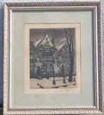 gravure ypres signe maurice emeile blieck, Enlèvement ou Envoi