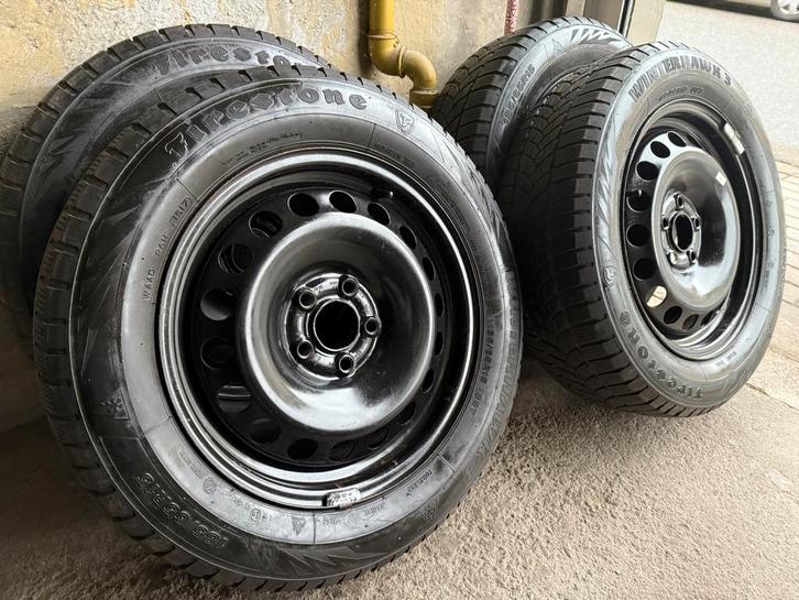 Audi winterset - A1 (2018 -)- 5x100- 57.1 - Banden 185 65 15, Auto-onderdelen, Banden en Velgen, Banden en Velgen, Winterbanden