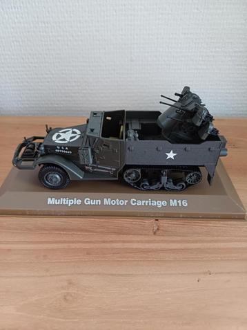 Multiple Gun Motor Carriage M16 Atlas legervoertuig 1/43 beschikbaar voor biedingen