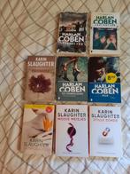 Thrillers Karin Slaughter, Harlan Coben..., Ophalen, Zo goed als nieuw