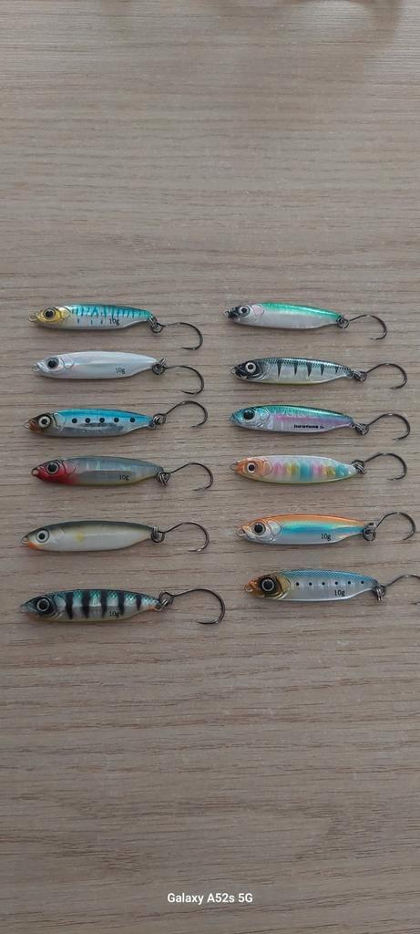 12 mini jigs casting, Watersport en Boten, Hengelsport | Roofvissen, Nieuw, Ophalen of Verzenden