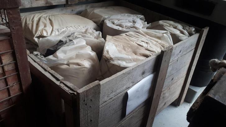 Kwarts voor zandstralen ¾ m3, Tuin en Terras, Grind, Keien en Split, Gebruikt, Kwarts, Ophalen