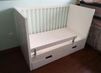 IKEA STUVA evoluerend baby/peuterbed met opberglades, Ophalen, Gebruikt, Minder dan 140 cm, Matras