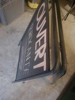 Chevalet panneau publicitaire métallique, Bricolage & Construction, Enlèvement ou Envoi, Utilisé