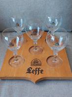 Leffe dienblad met glazen, Verzamelen, Ophalen of Verzenden, Zo goed als nieuw, Leffe