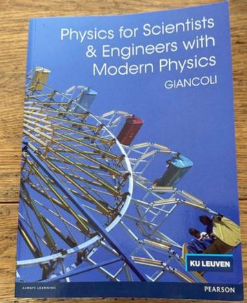 Physics for scientists & engineers with modern physics beschikbaar voor biedingen