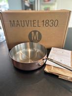 Mauviel 1830 koperen sauteerpan 24cm, Huis en Inrichting, Ophalen of Verzenden, Zo goed als nieuw, Overige materialen, Koekenpan of Braadpan