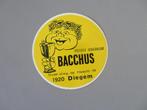 vintage sticker private jeugdklub Bacchus Diegem, Verzenden, Zo goed als nieuw, Bedrijf of Vereniging