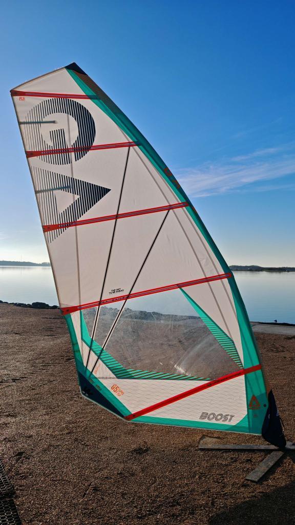 Ga-sails Boost 5.8 2025 | windsurf zeil, Watersport en Boten, Windsurfen, Gebruikt, Zeil, Met draagtas, 5 tot 7 m², Ophalen of Verzenden