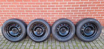 Set de pneus 205 55 16 91H Jantes BMW 5 x 120 mm, Autos, Particulier, Achat