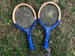 2 Oude stevige, houten tennisrackets voor kinderen, Sport en Fitness, Tennis, Ophalen of Verzenden, Gebruikt, Racket, Overige merken