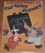 Cap'taine Sabord j'apprends à lire 1943 Wrill Rigal Chagor, Boek of Spel, Gebruikt, Ophalen of Verzenden, Overige figuren