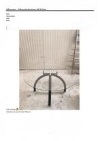 ronde glazen tafel, Huis en Inrichting, Ophalen, Modern, Vier personen, Glas