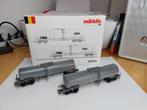 Marklin 46553 set van 2 NMBS-wagens, Hobby en Vrije tijd, Wisselstroom, Wagon, Ophalen of Verzenden, Zo goed als nieuw