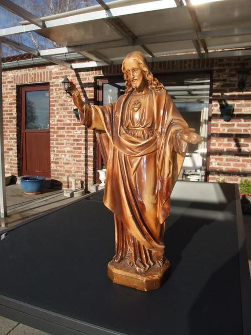 ancienne statue du Christ, Antiek en Kunst, Antiek | Religieuze voorwerpen, Ophalen