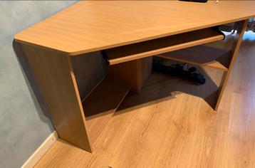 Bureau hoek computertafel, Enlèvement, Comme neuf
