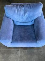 Compleet blauwe loungestoelen, Huis en Inrichting, Fauteuils, Ophalen, Gebruikt