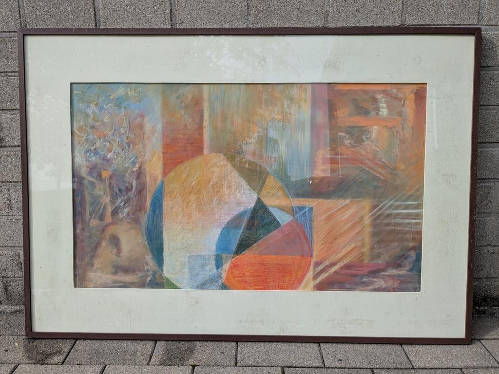 Schilderijen: academie Hasselt jaren 80-90, Antiek en Kunst, Ophalen