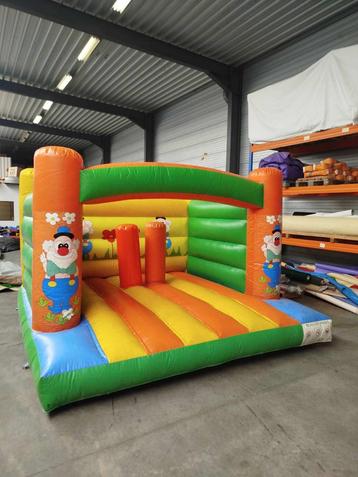 springkasteel kabouter met twee obstakels in te koop beschikbaar voor biedingen