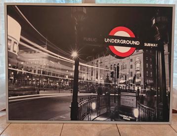 IKEA kader 140x100 (Londen metro) beschikbaar voor biedingen