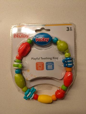 Nuby bijtring nieuw in blisterverpakking beschikbaar voor biedingen