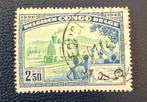 Postzegel Belgisch Congo OBP 296, Ophalen of Verzenden, Gestempeld, Gestempeld