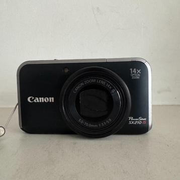 Canon Powershot SX210 IS beschikbaar voor biedingen