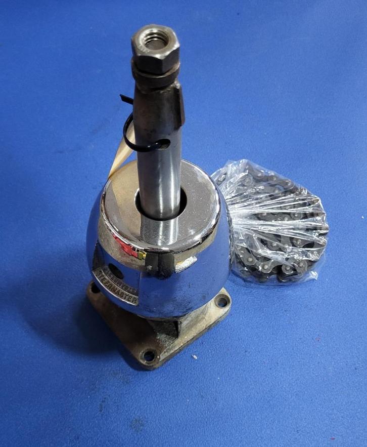 Besturing kettingbesturing voor boot steermaster met ketting, Watersport en Boten, Accessoires en Onderhoud, Gebruikt, Overige typen