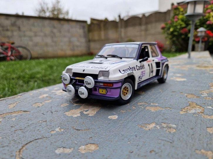 Renault 5 Turbo Rallye Lyon Charbonnière 1983 - PRIX : 59€, Hobby en Vrije tijd, Modelauto's | 1:18, Nieuw, Auto, Solido, Ophalen