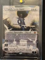 Mtg tarkir dragonstorm elspeth storm slayer borderless, Hobby en Vrije tijd, Verzamelkaartspellen | Magic the Gathering, Ophalen