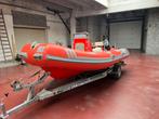 Zodiac Marshal in goeie staat 4,6m met evinrude e-tec 60pk, Watersport en Boten, Ophalen, Gebruikt, Zodiac, Benzine