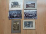 Grote originele foto's WO1 op hardkarton , 24 X 18 cm, Enlèvement ou Envoi, Armée de terre, Photo ou Poster