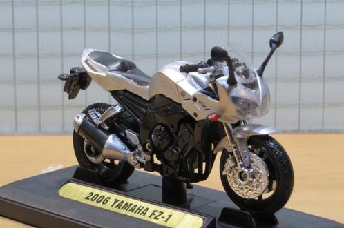 Yamaha FZ-1 Fazer 2006 1:18, Hobby en Vrije tijd, Modelauto's | 1:18, Nieuw, Motor, Motormax, Ophalen of Verzenden