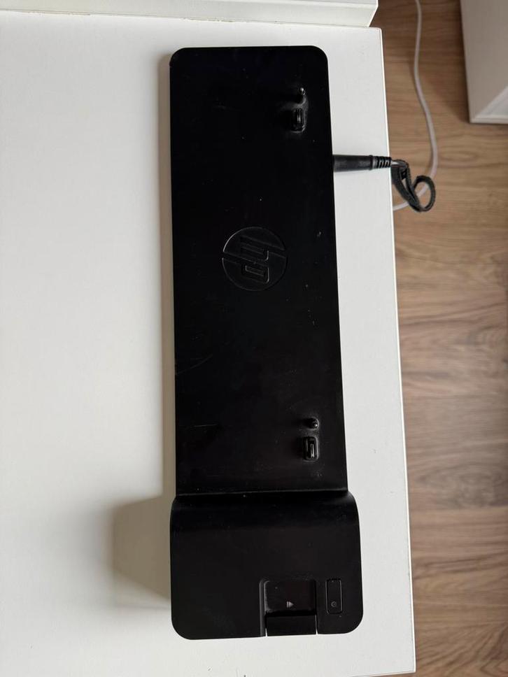 HP 2013 UltraSlim Docking Station 2x Displayport, Computers en Software, Dockingstations, Gebruikt, Docking station, Laptop, Ophalen of Verzenden